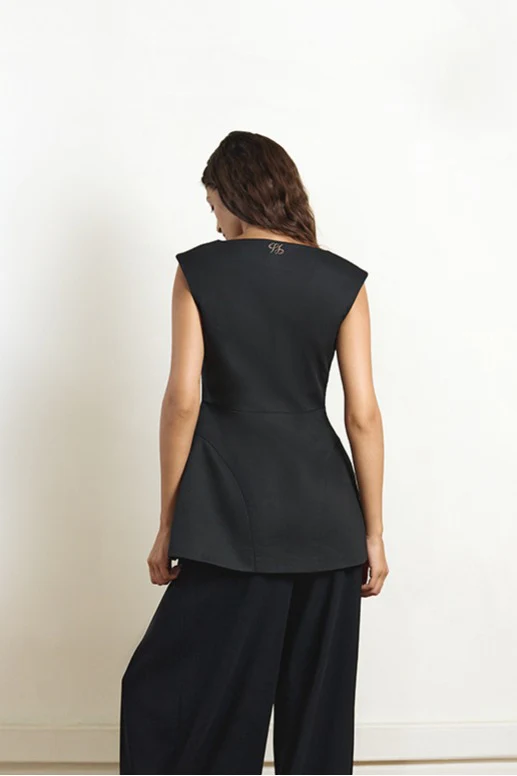 FIXED CORSET IN BLACK - Image 3