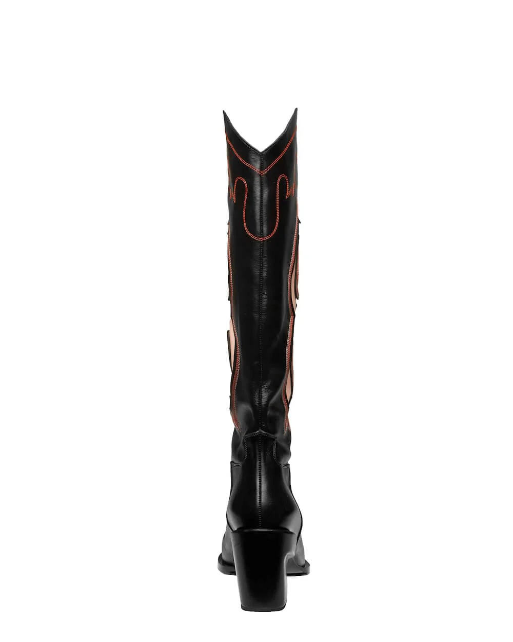 GIGI EMBROIDERED LEATHER KNEE BOOTS - Image 7