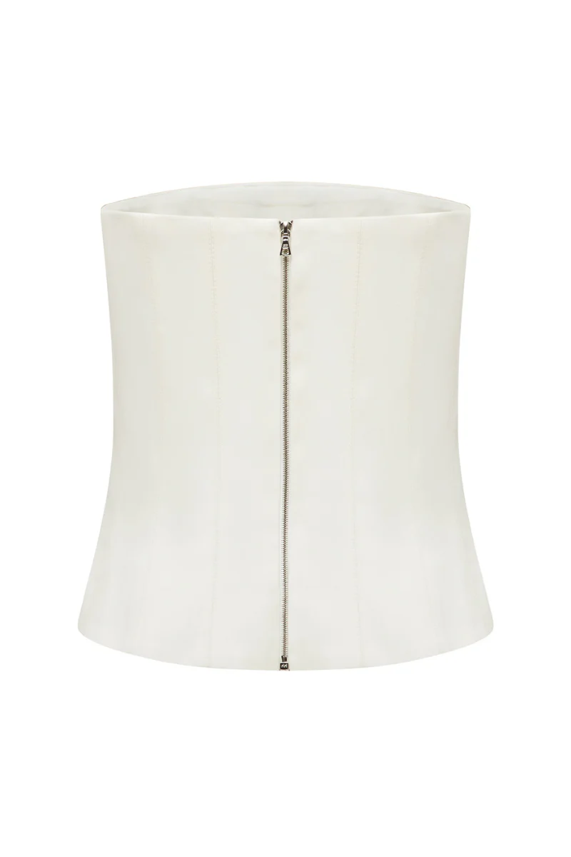 IVORY WOOL CORSET - Image 4