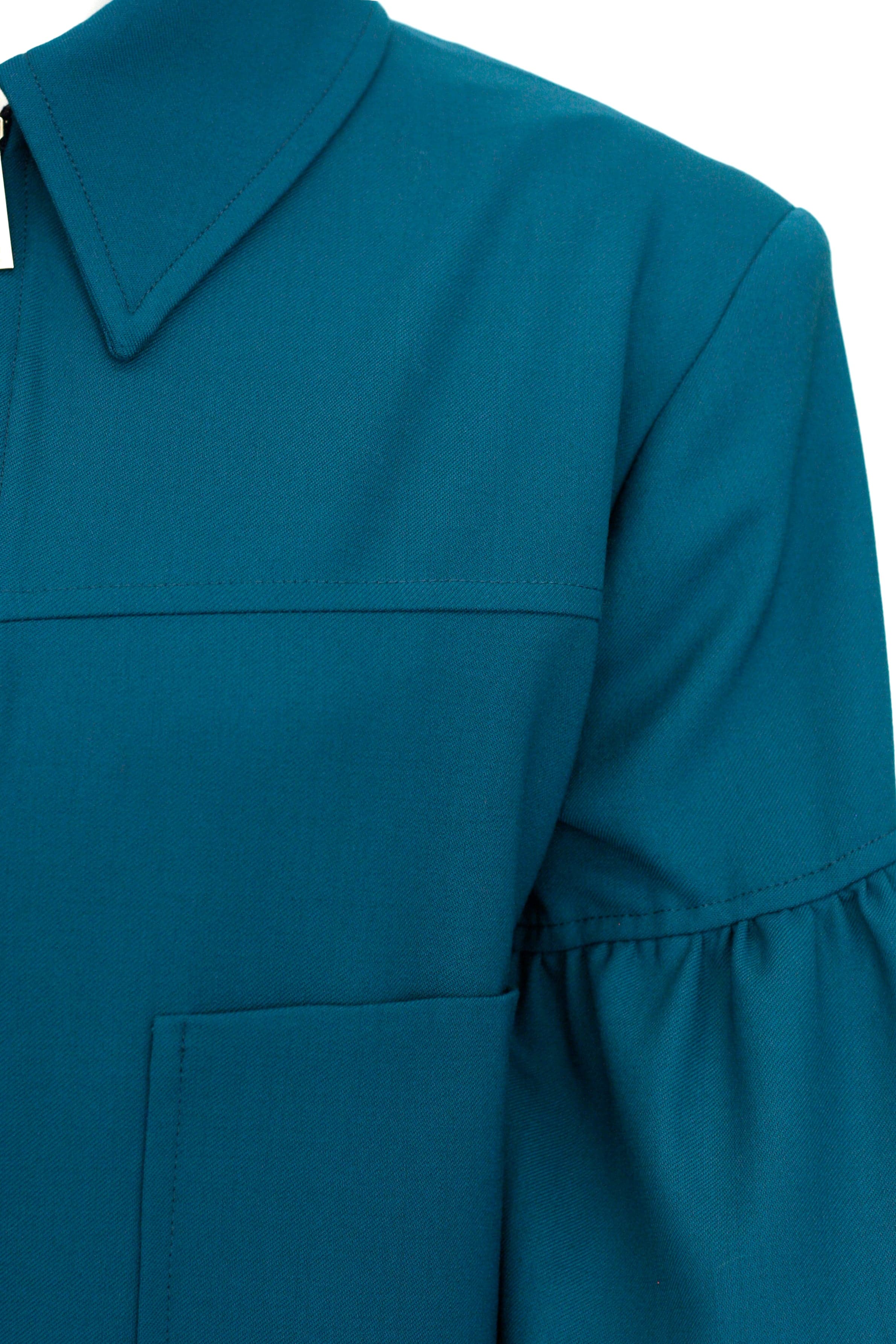 OVERSIZE SLEEVE WOOL-BLEND JACKET - Image 4